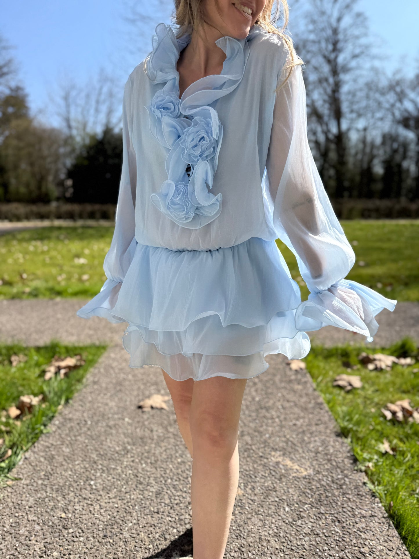 Robe Cloé Bleue