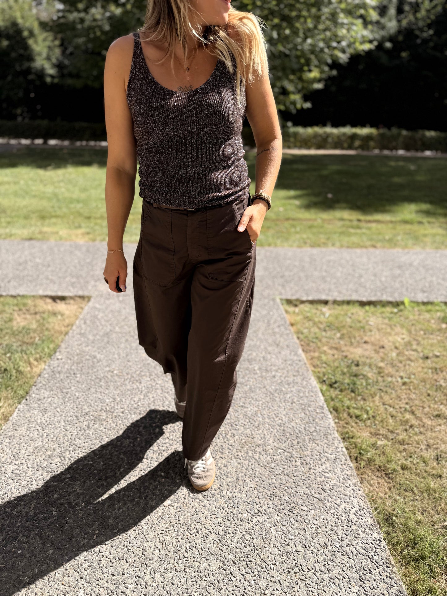 PANTALON BALLON CHOCO