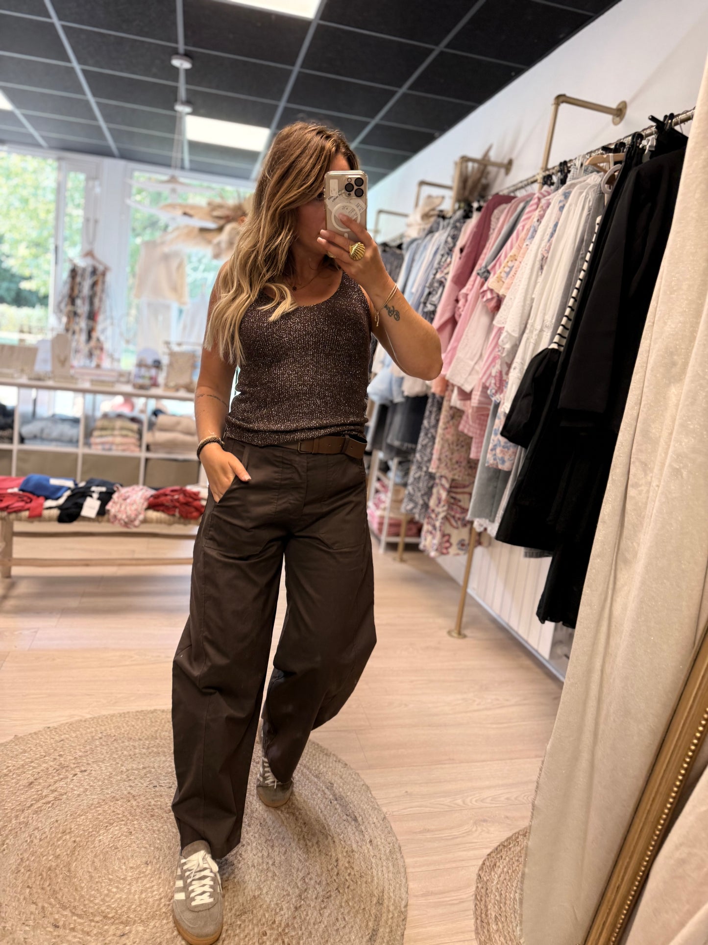PANTALON BALLON CHOCO