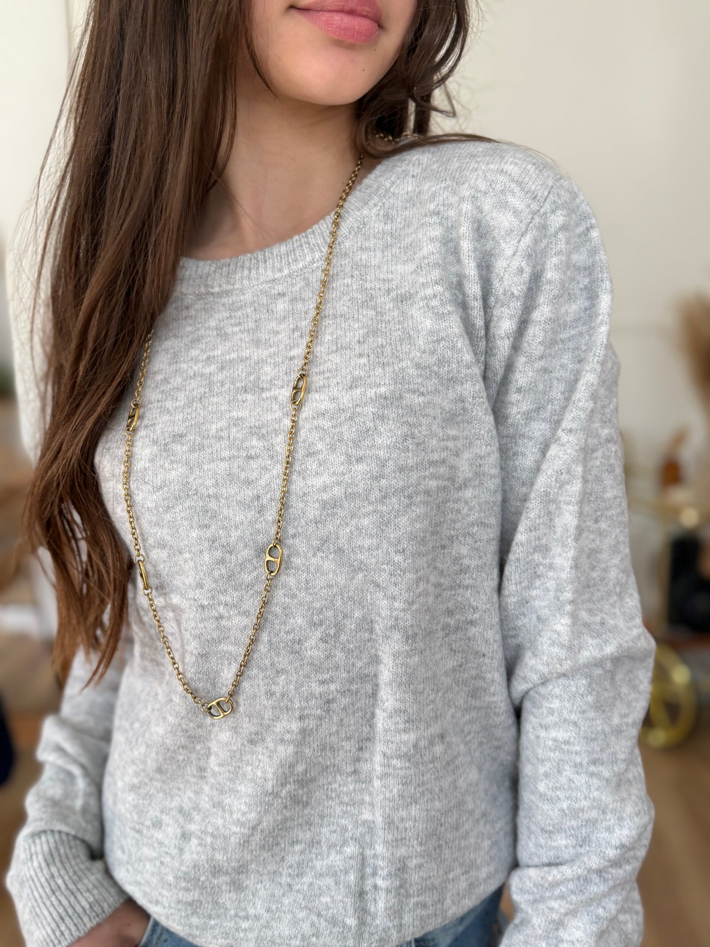 Pull gris
