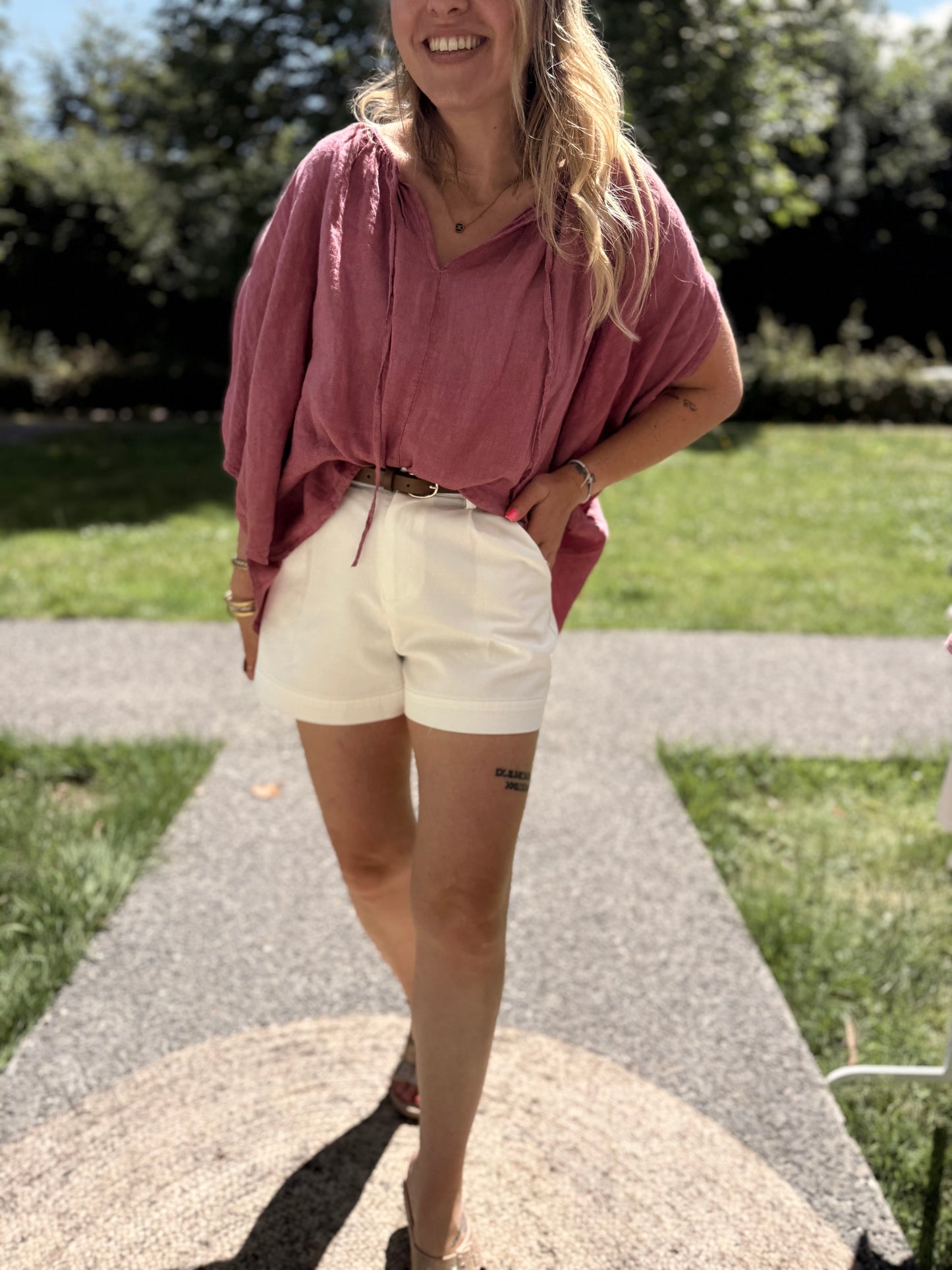 Blouse Lilou Rose