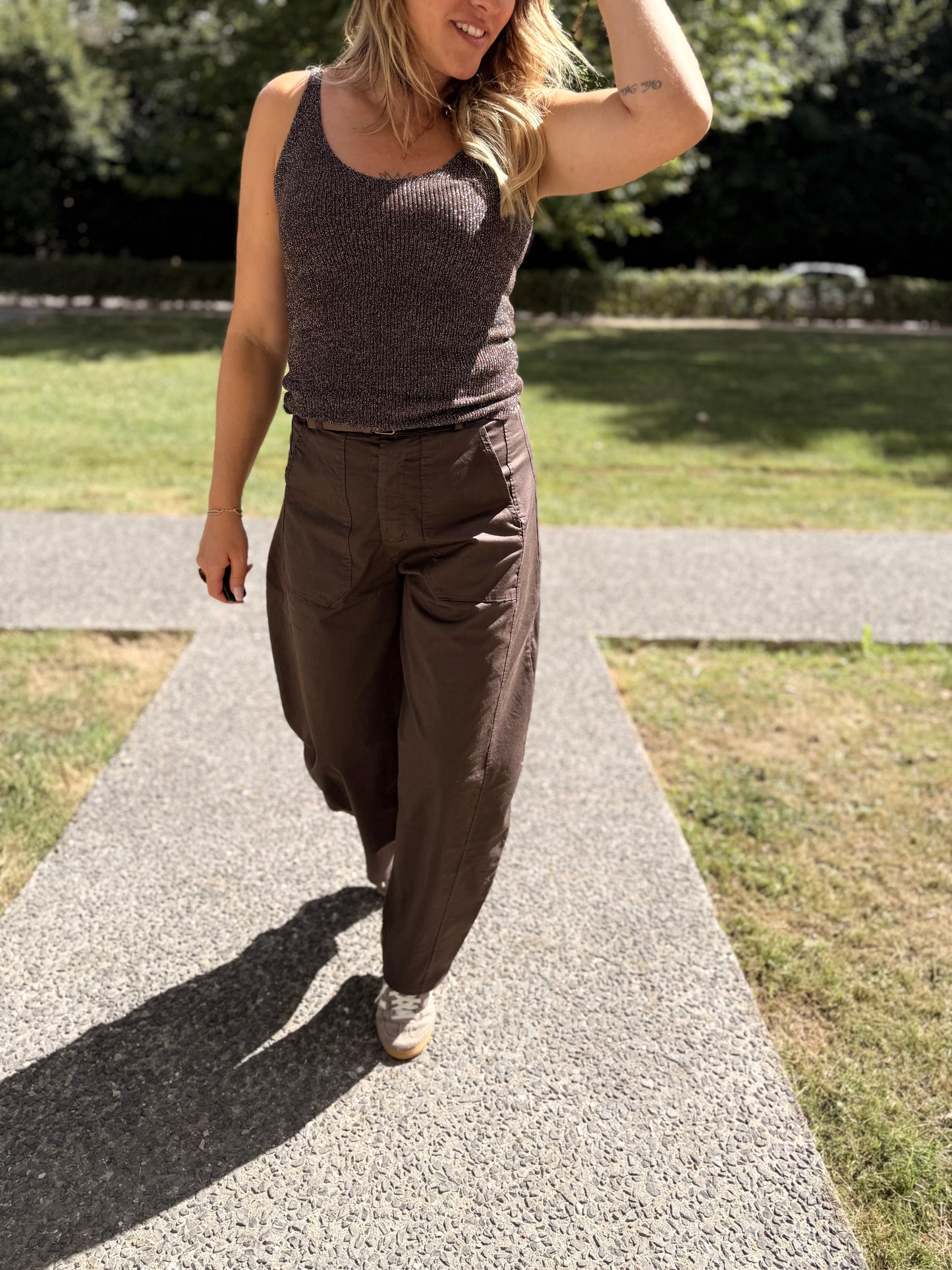PANTALON BALLON CHOCO