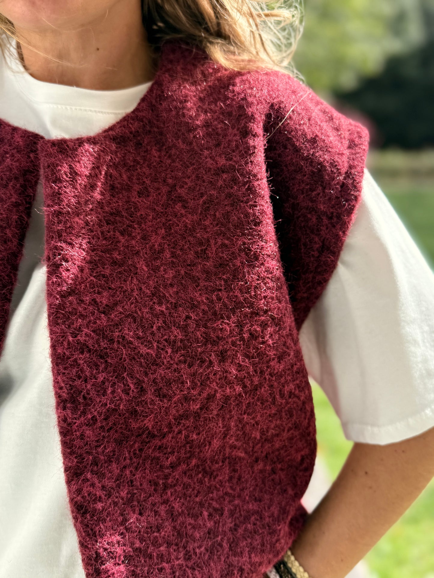 VESTE EDDY BORDEAUX