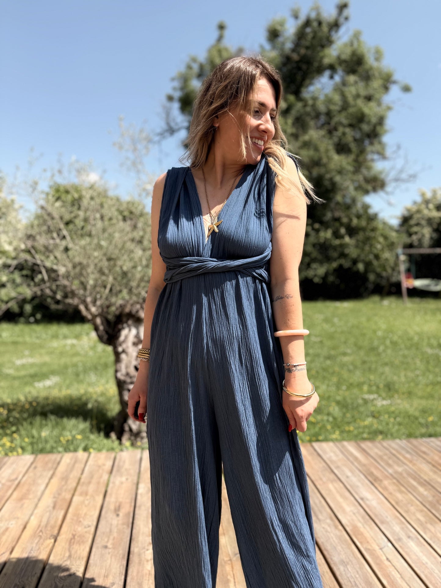 Combipantalon Muse Bleue