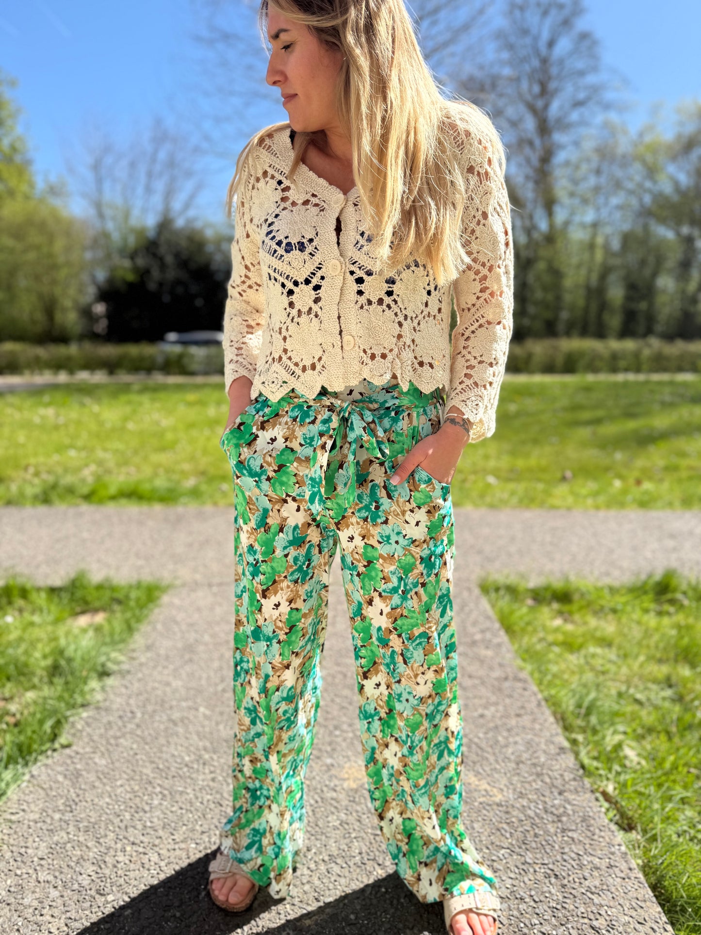 Pantalon Magny Vert