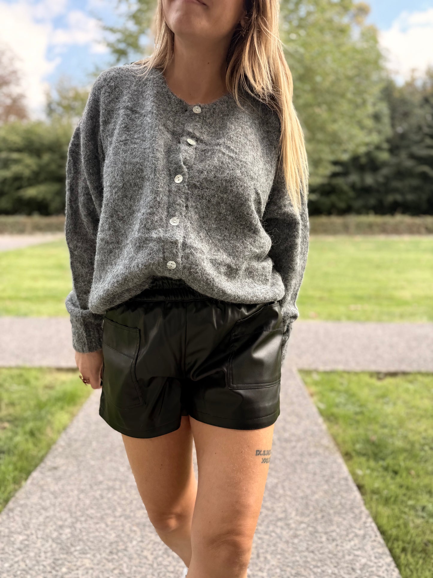 GILET LEOLA GRIS