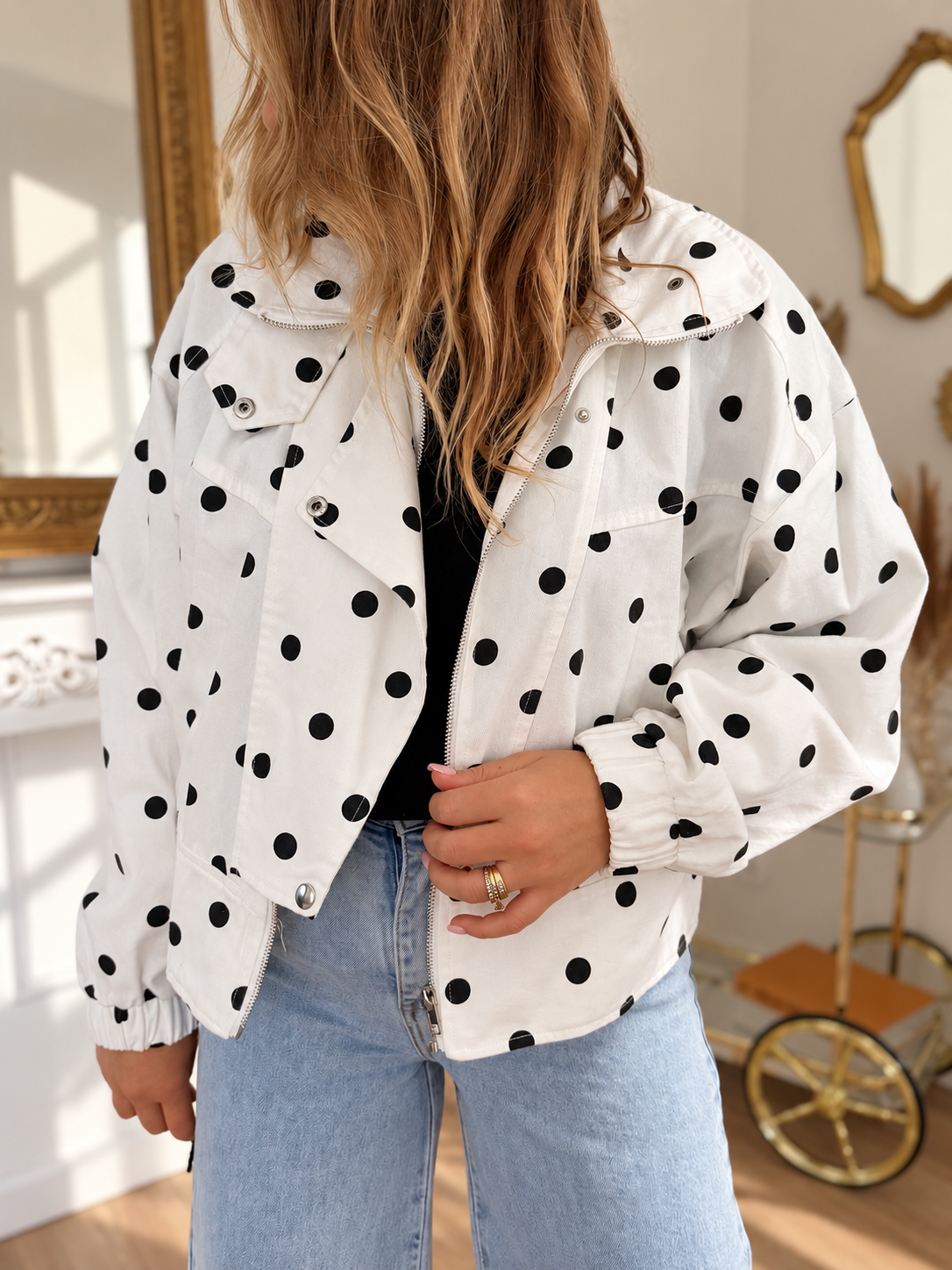 VESTE A POIS