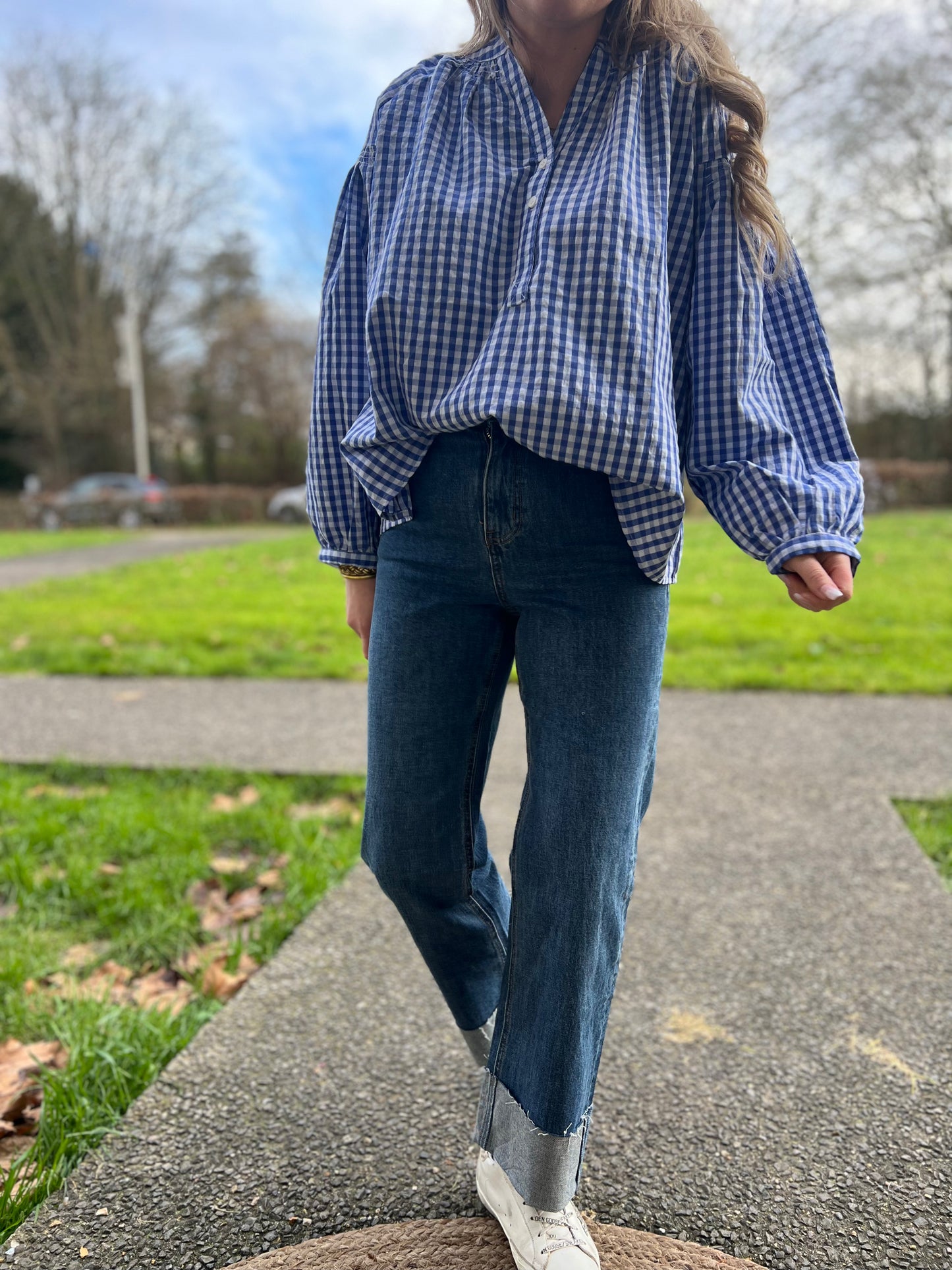 BLOUSE SOPHIE BLEU