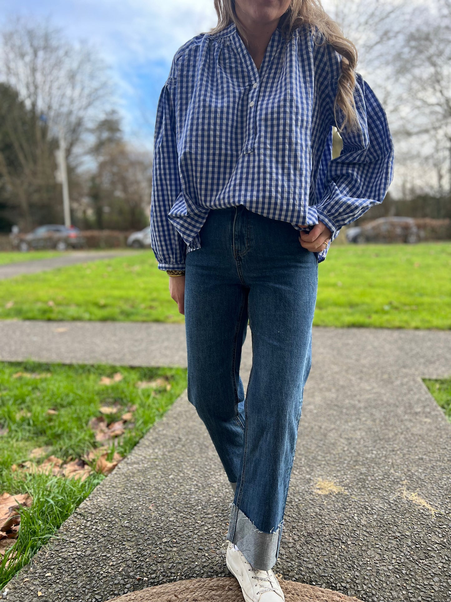 BLOUSE SOPHIE BLEU