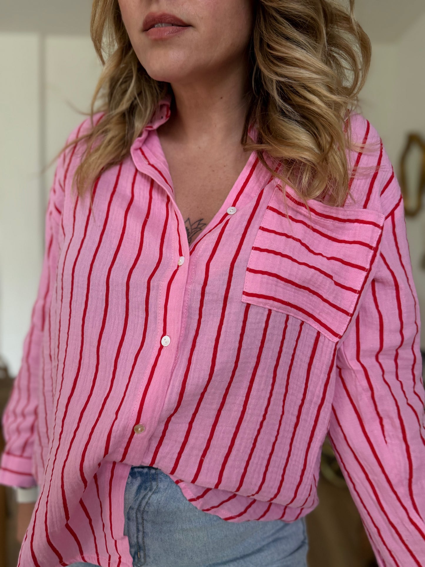 LUCIA - CHEMISE RAYE