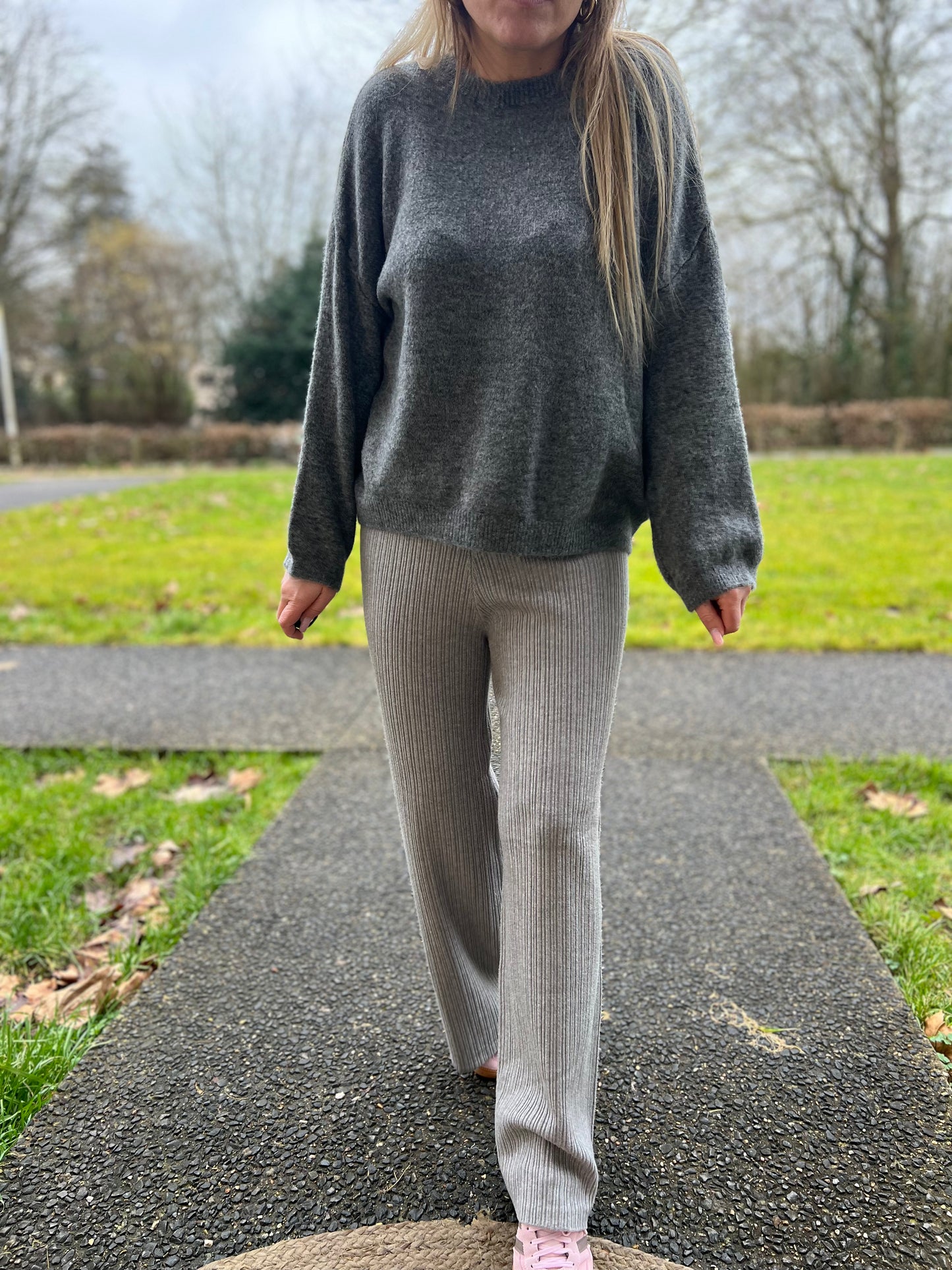 PANTALON MAEVA GRIS