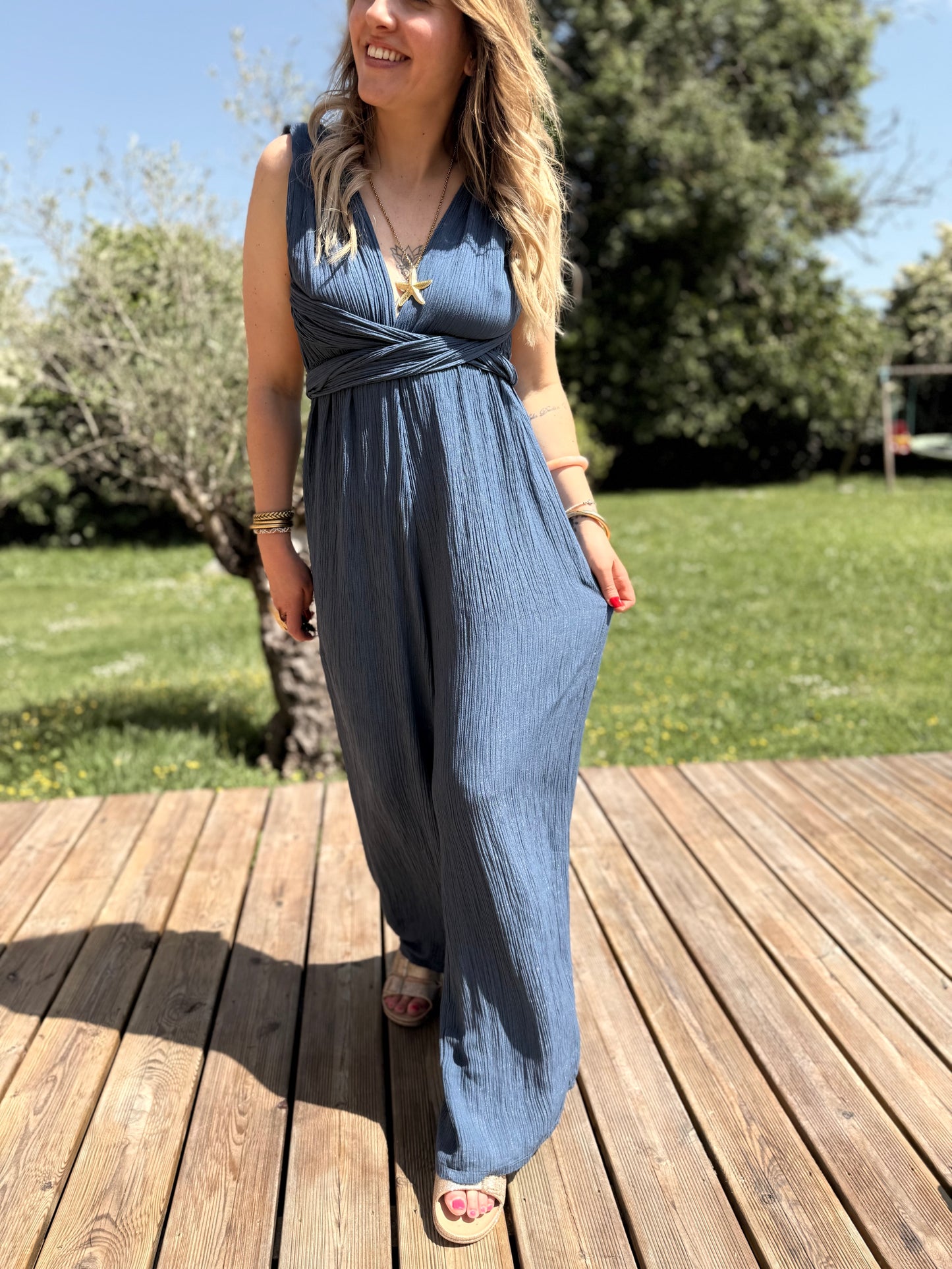 Combipantalon Muse Bleue