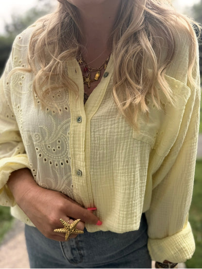 CHEMISE MAURICE JAUNE