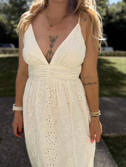 ROBE LONGUE BRODERIE