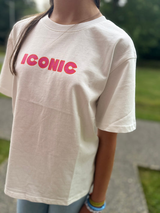 T-shirt Iconic Blanc