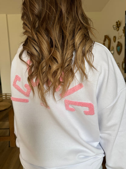 Sweat iconic blanc