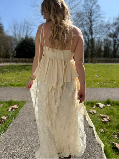 ROBE LONGUE DENTELLE