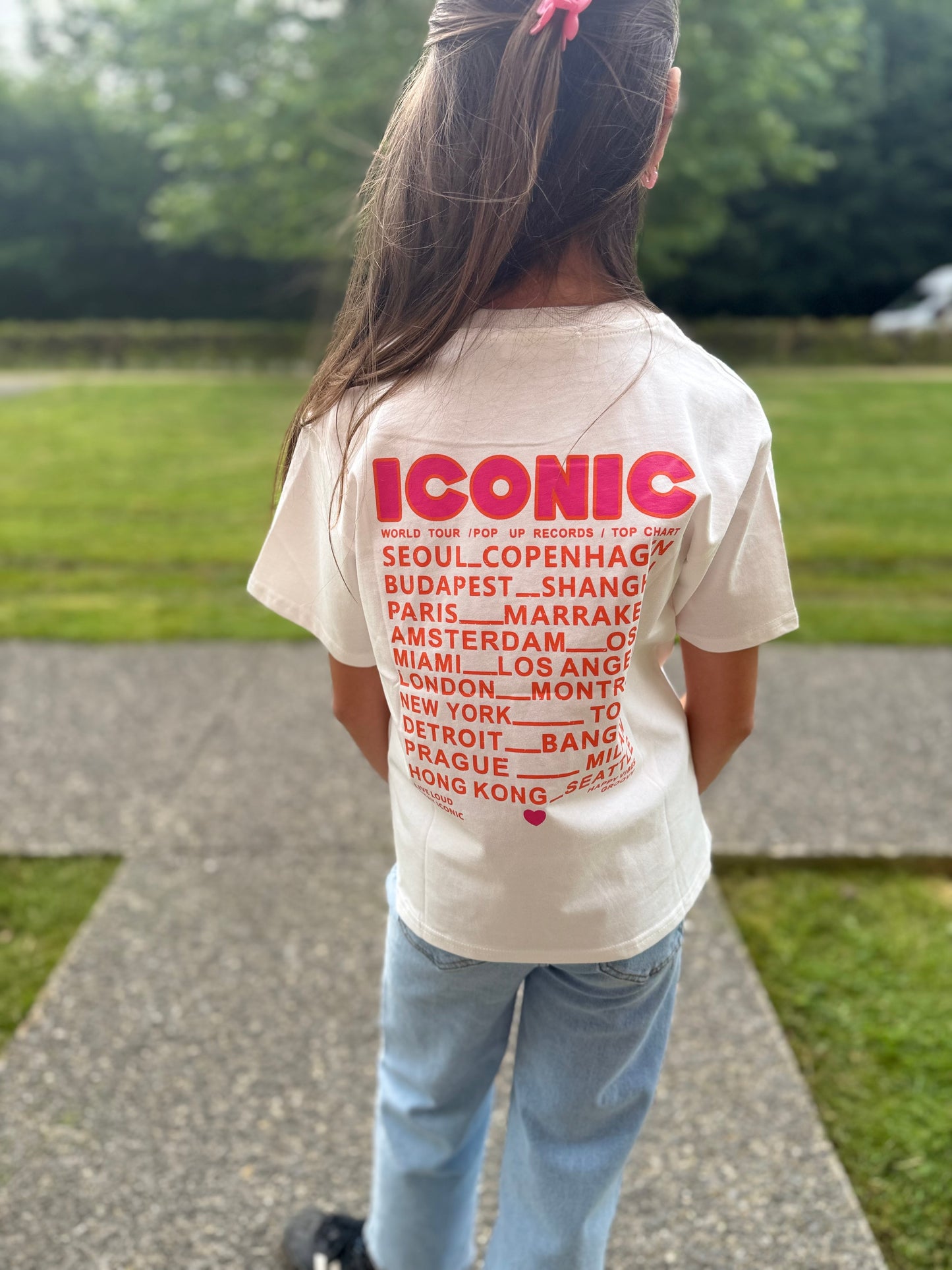T-shirt Iconic Blanc