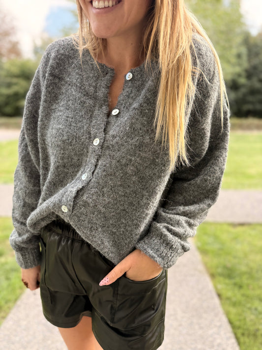GILET LEOLA GRIS