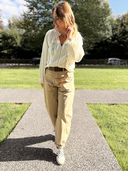 PANTALON BALLON CAMEL