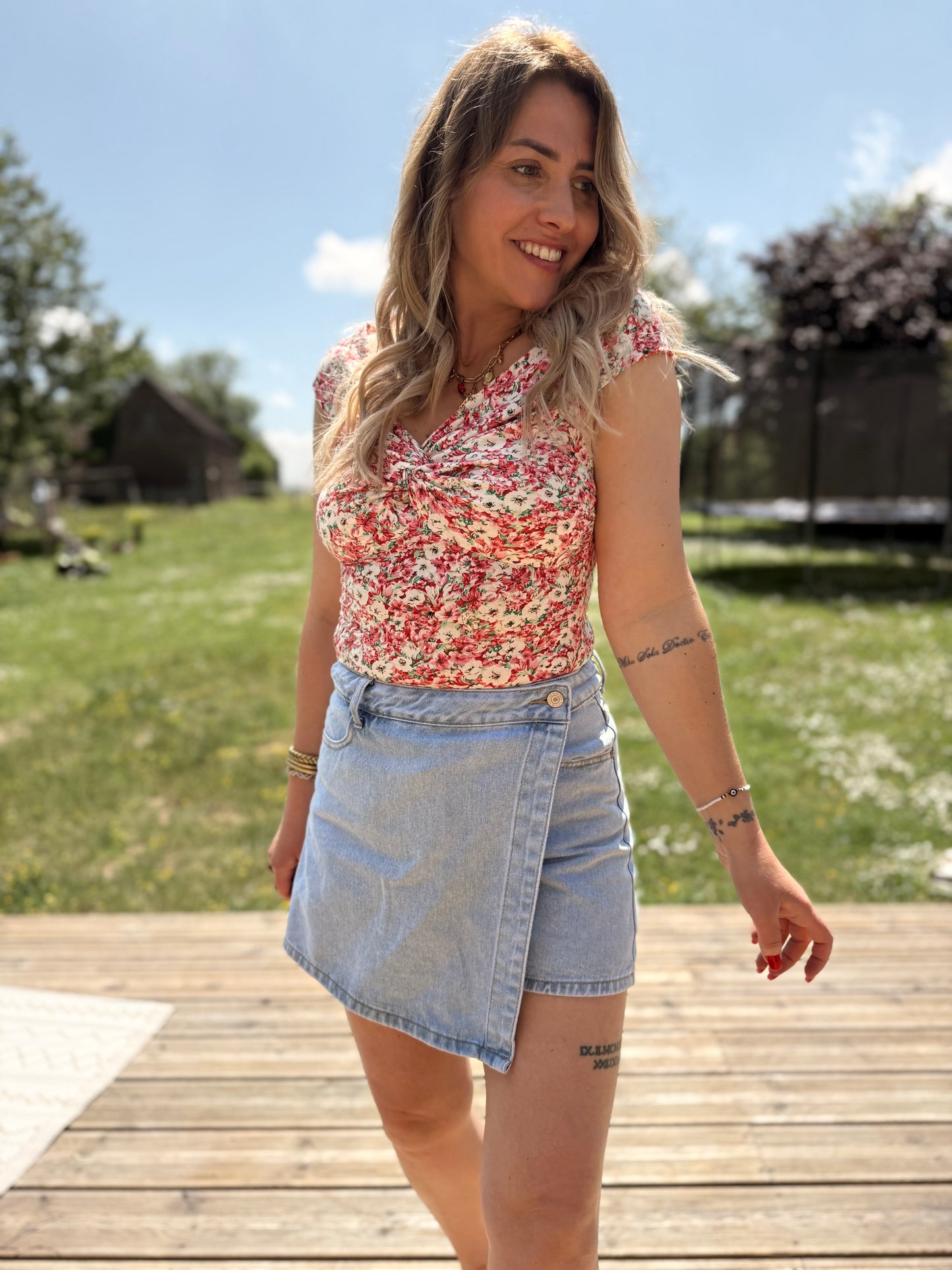 Top Liberty Fleuri