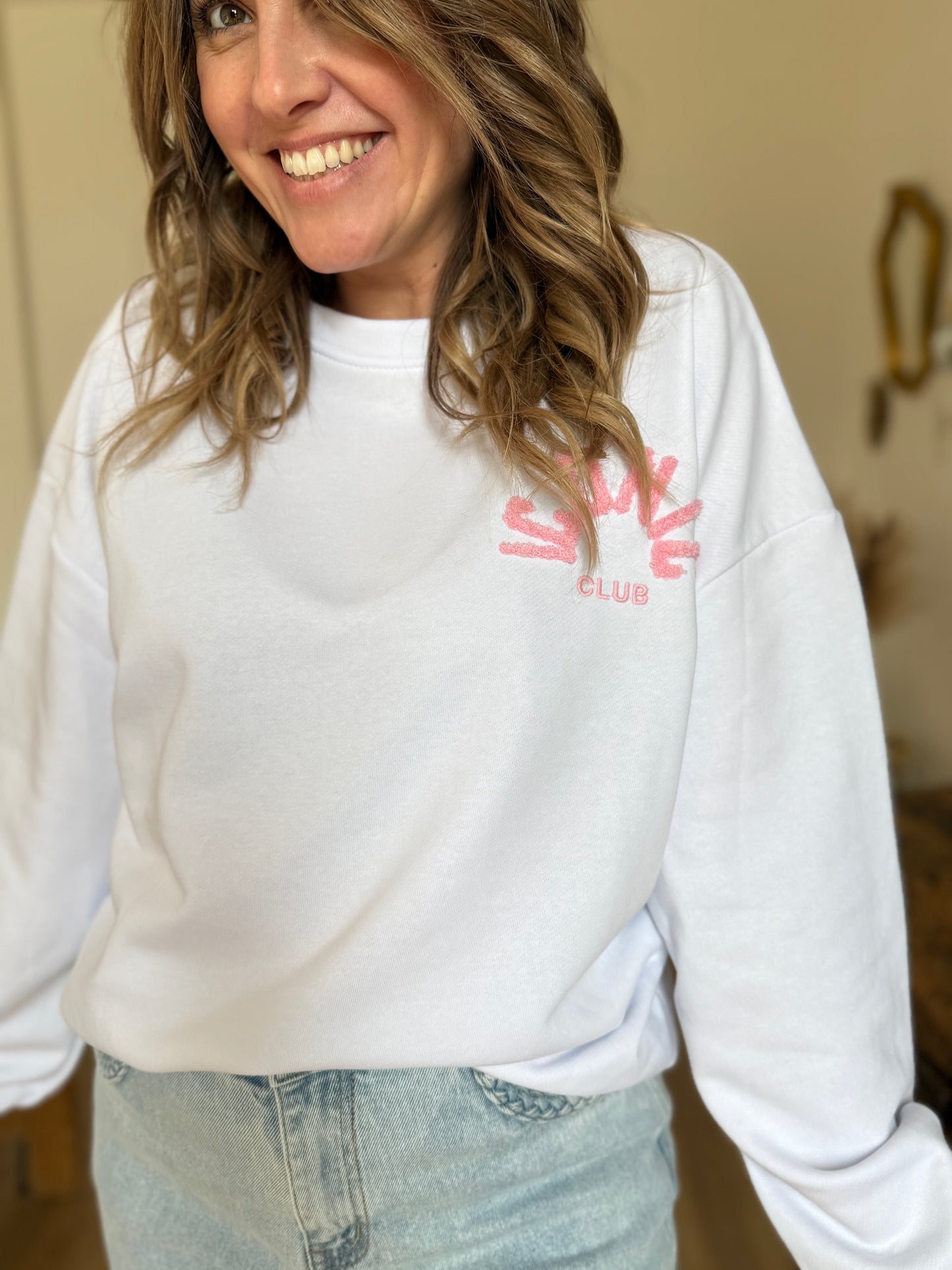 Sweat iconic blanc