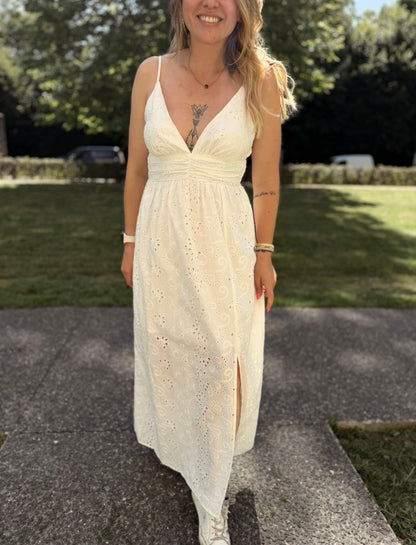 ROBE LONGUE BRODERIE
