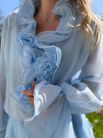 Robe Cloé Bleue