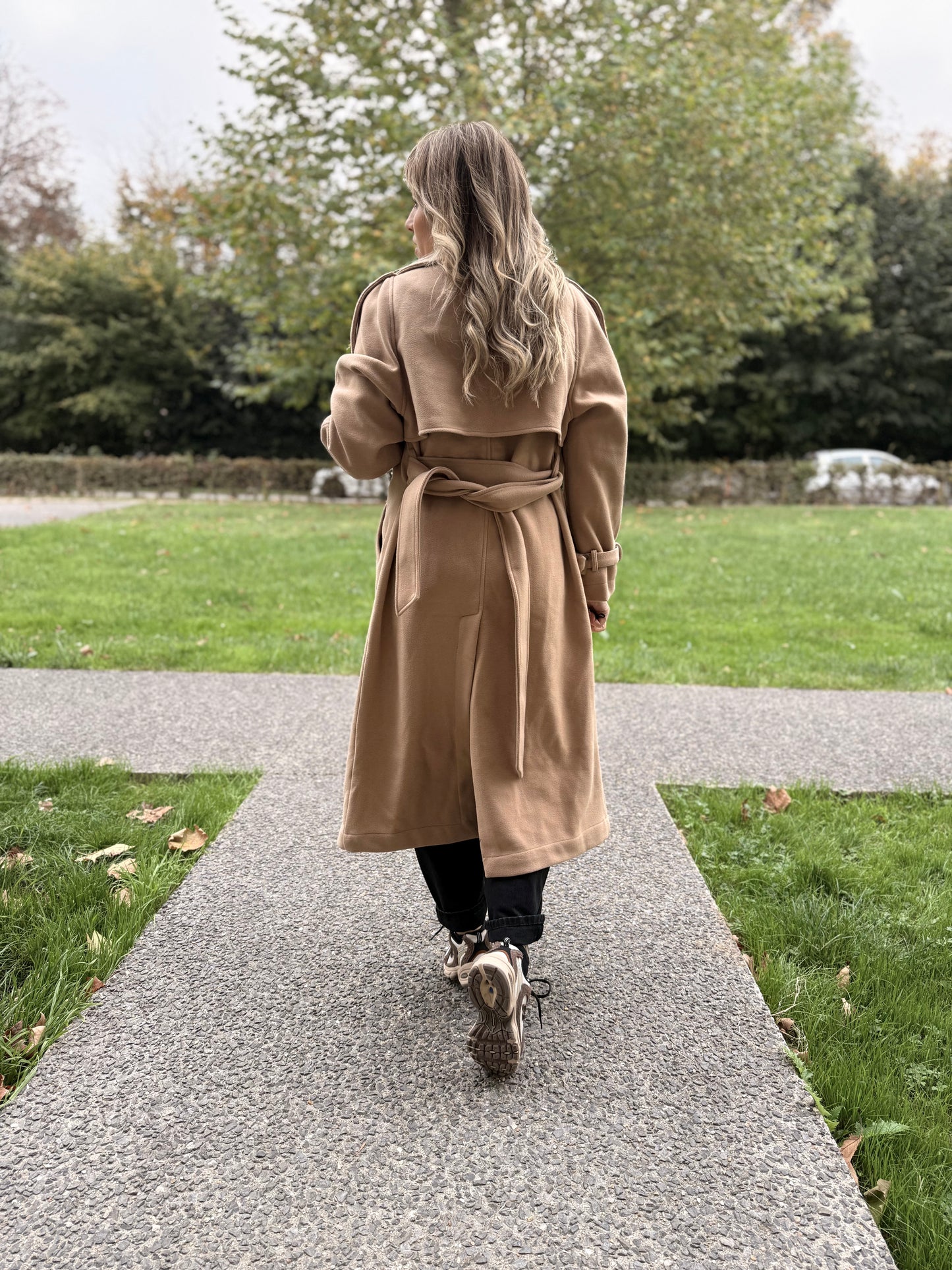 Manteau Muse camel