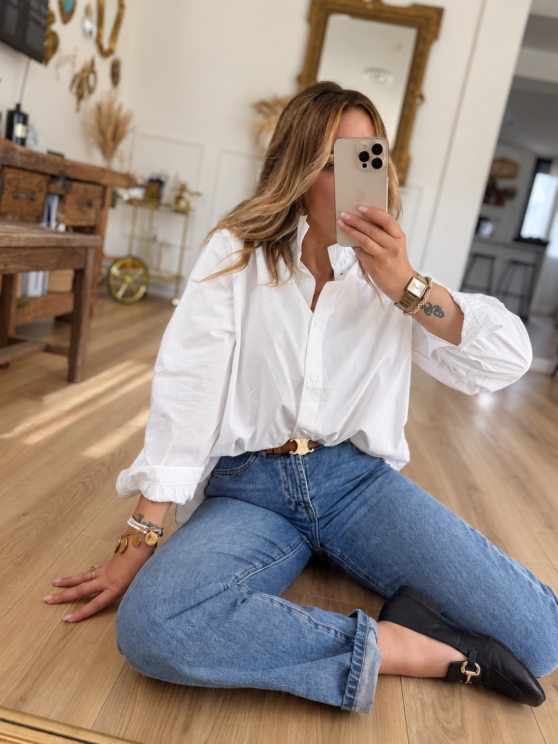 CHEMISE APRIL  BLANCHE