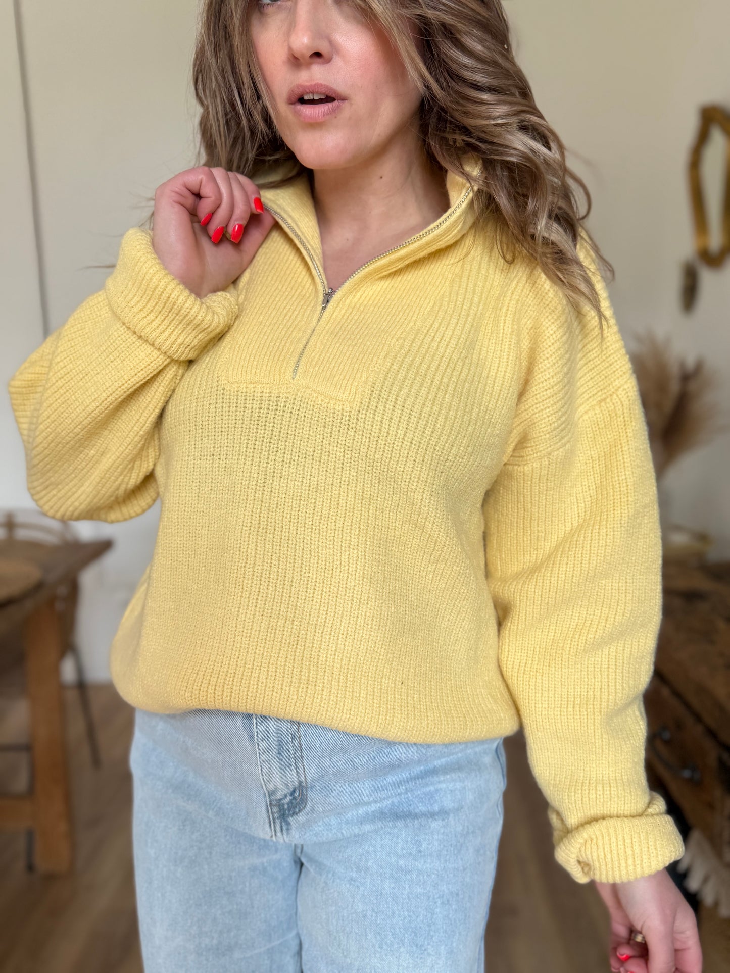 Pull Ali jaune