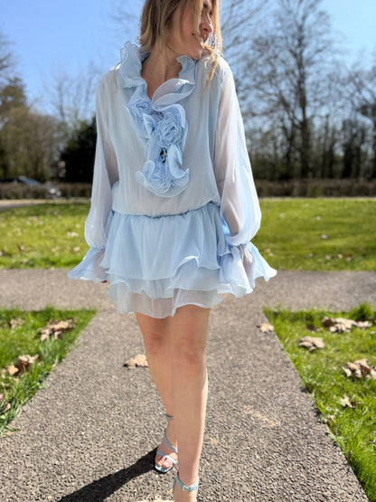 Robe Cloé Bleue