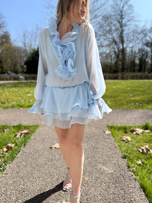 Robe Cloé Bleue