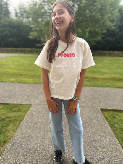 T-shirt Iconic Blanc