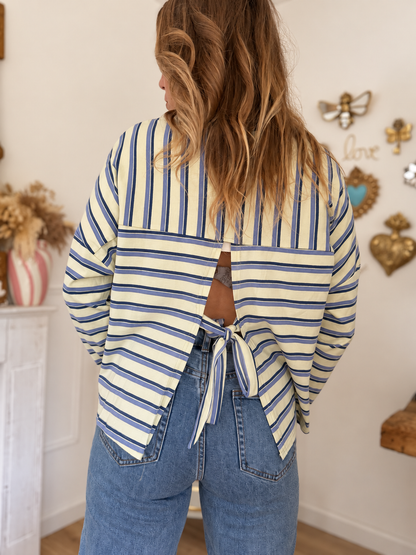 PULL FIN LILOU RAYÉ
