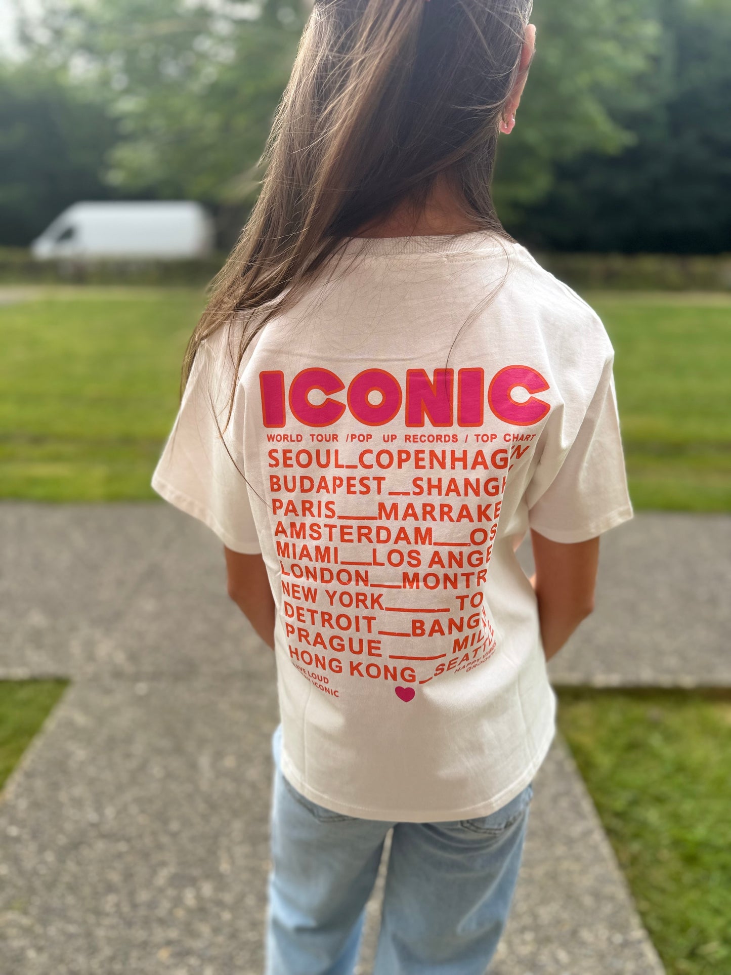 T-shirt Iconic Blanc
