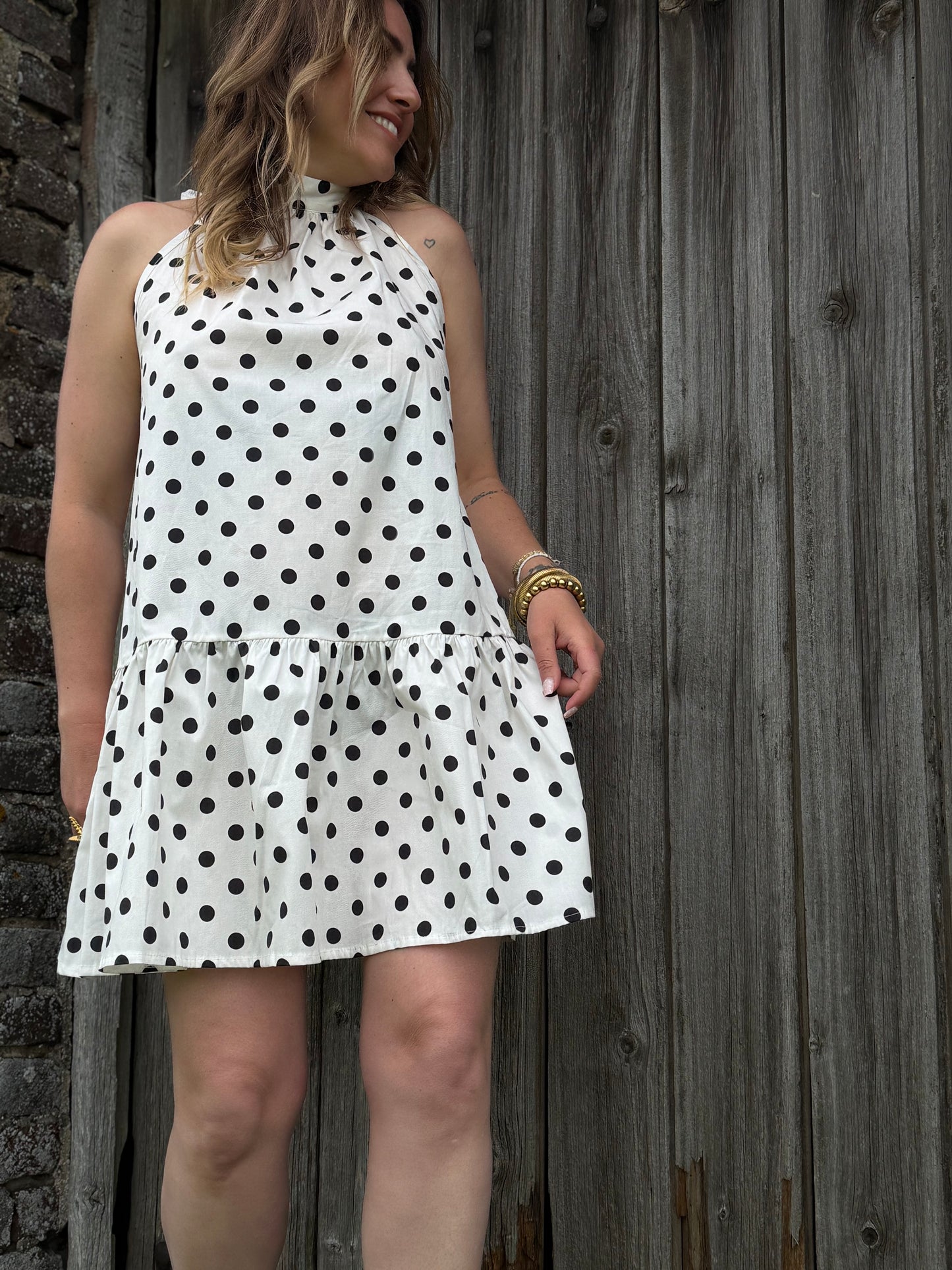 ROBE à pois