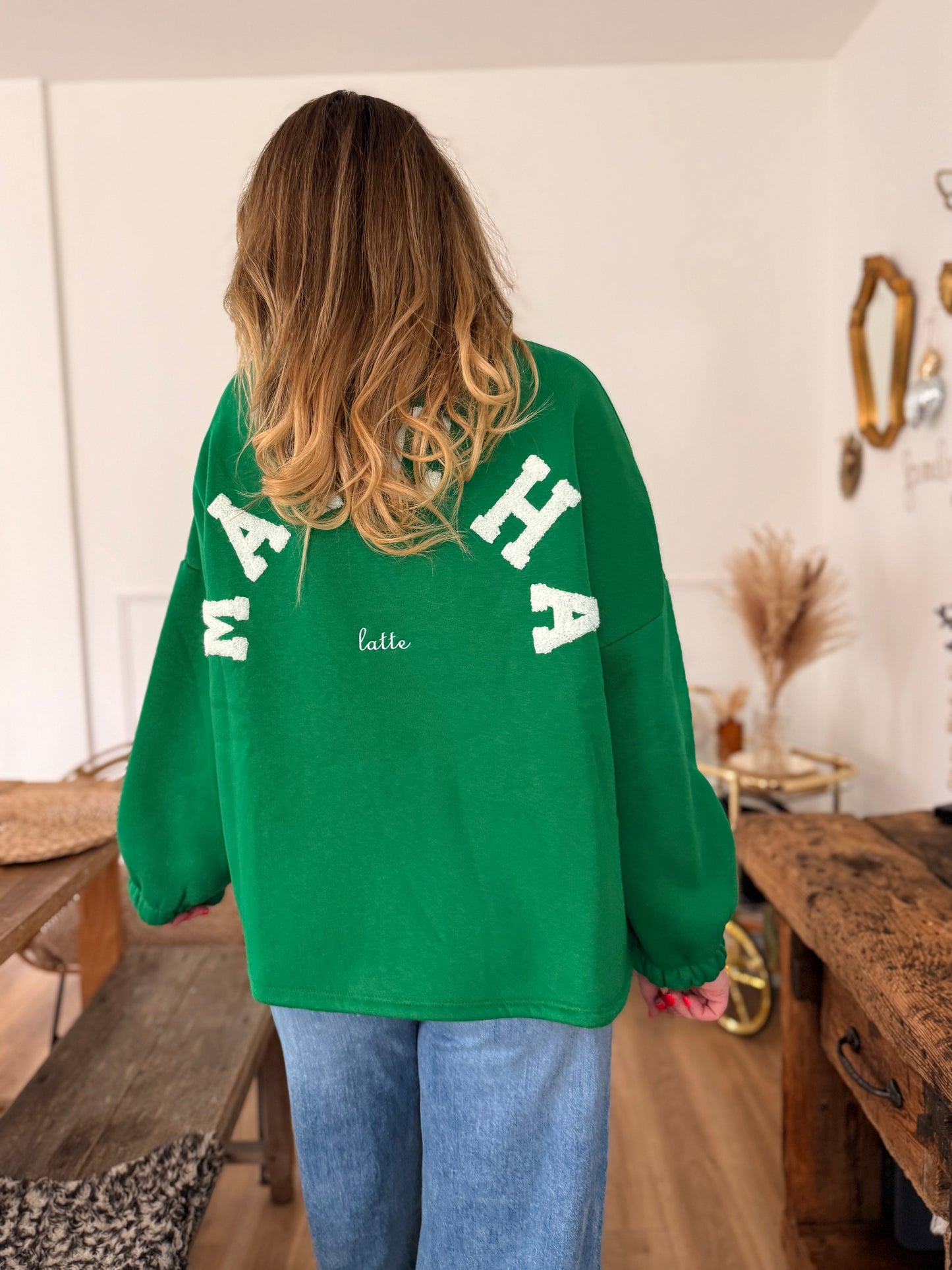 MATCHA - Sweat Vert