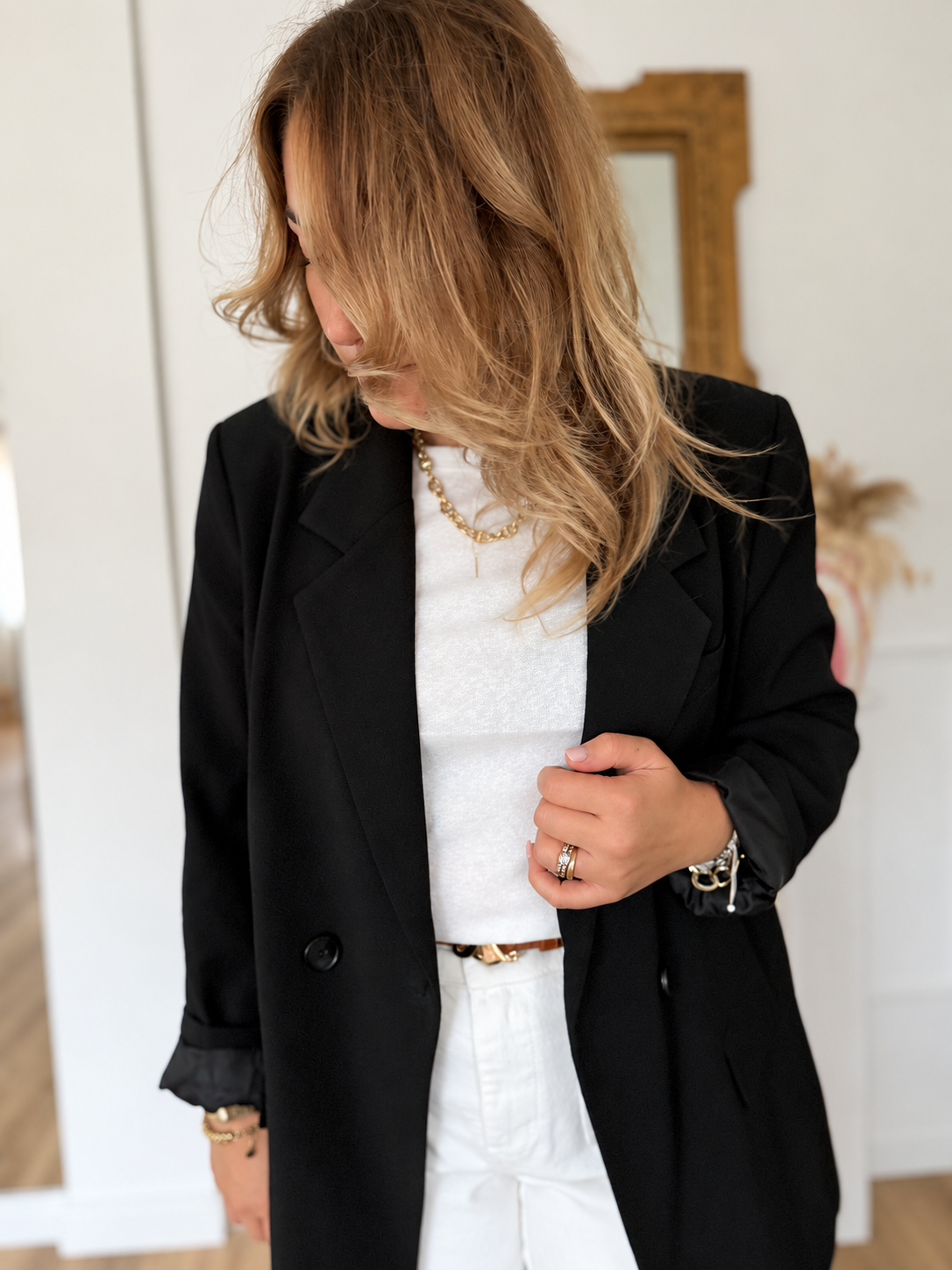 BLAZER COME NOIR