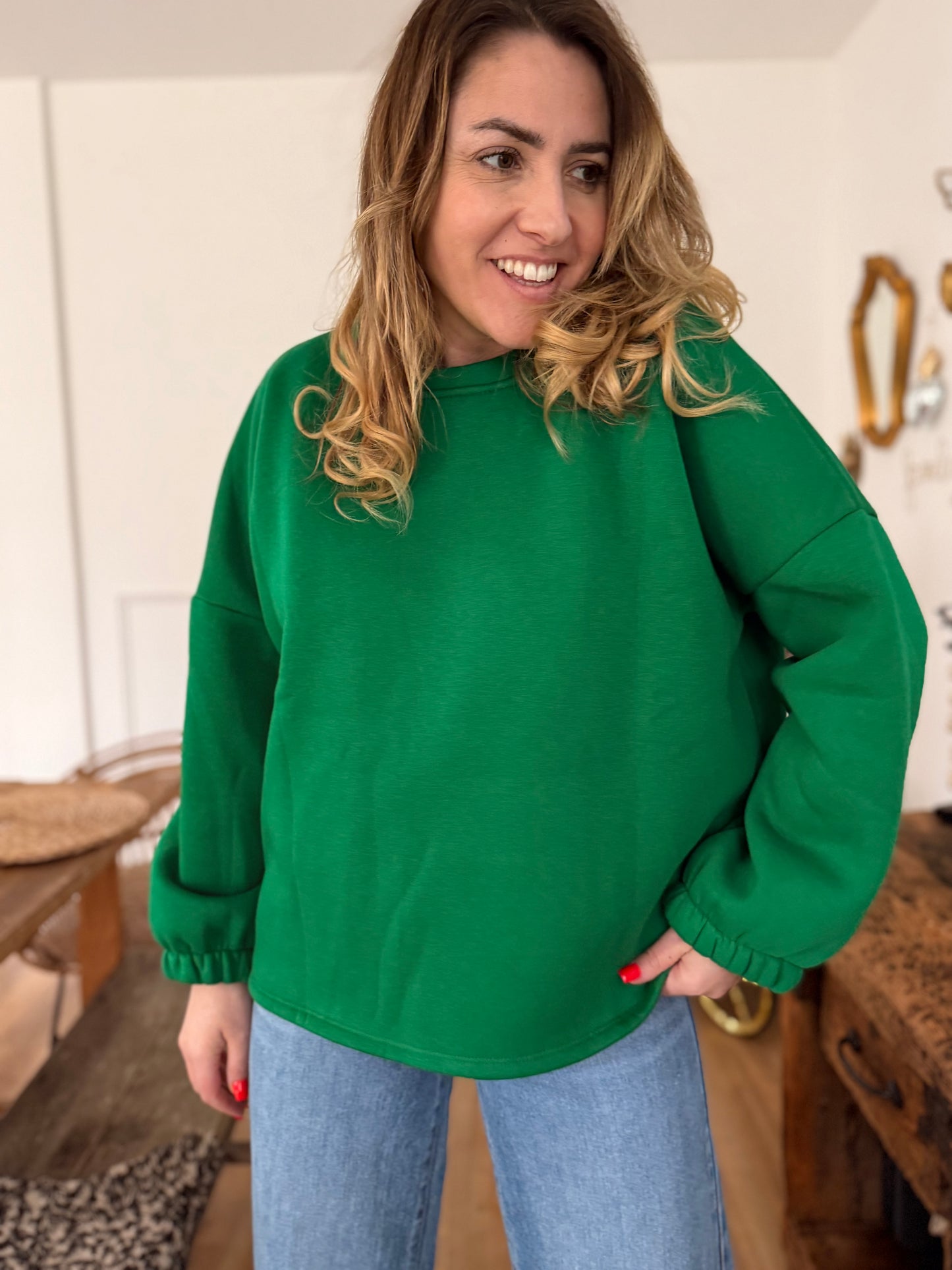 MATCHA - Sweat Vert