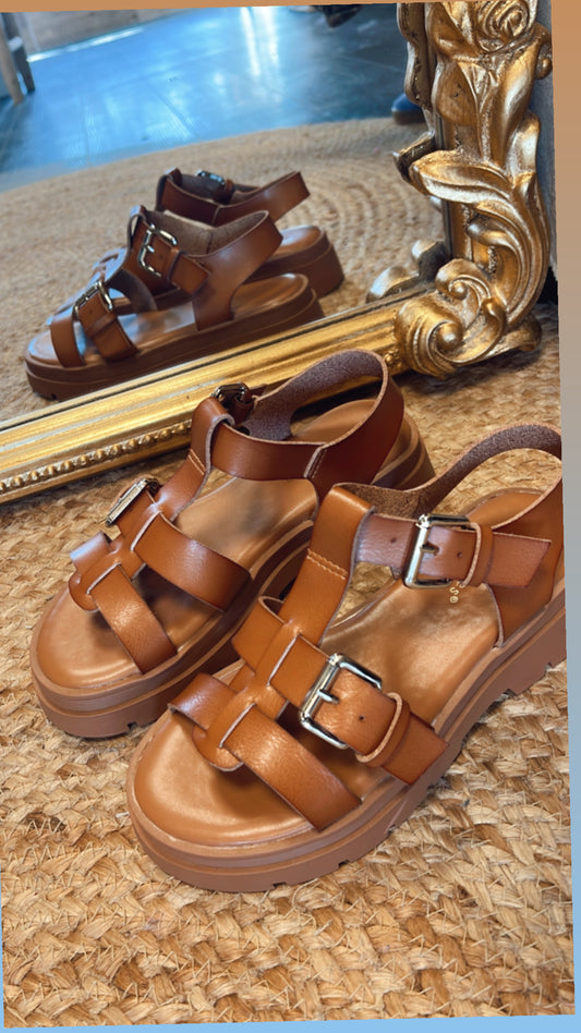 SANDALE NINA CAMEL