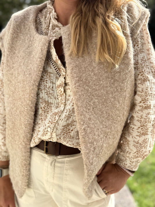 VESTE EDDY CRÈME