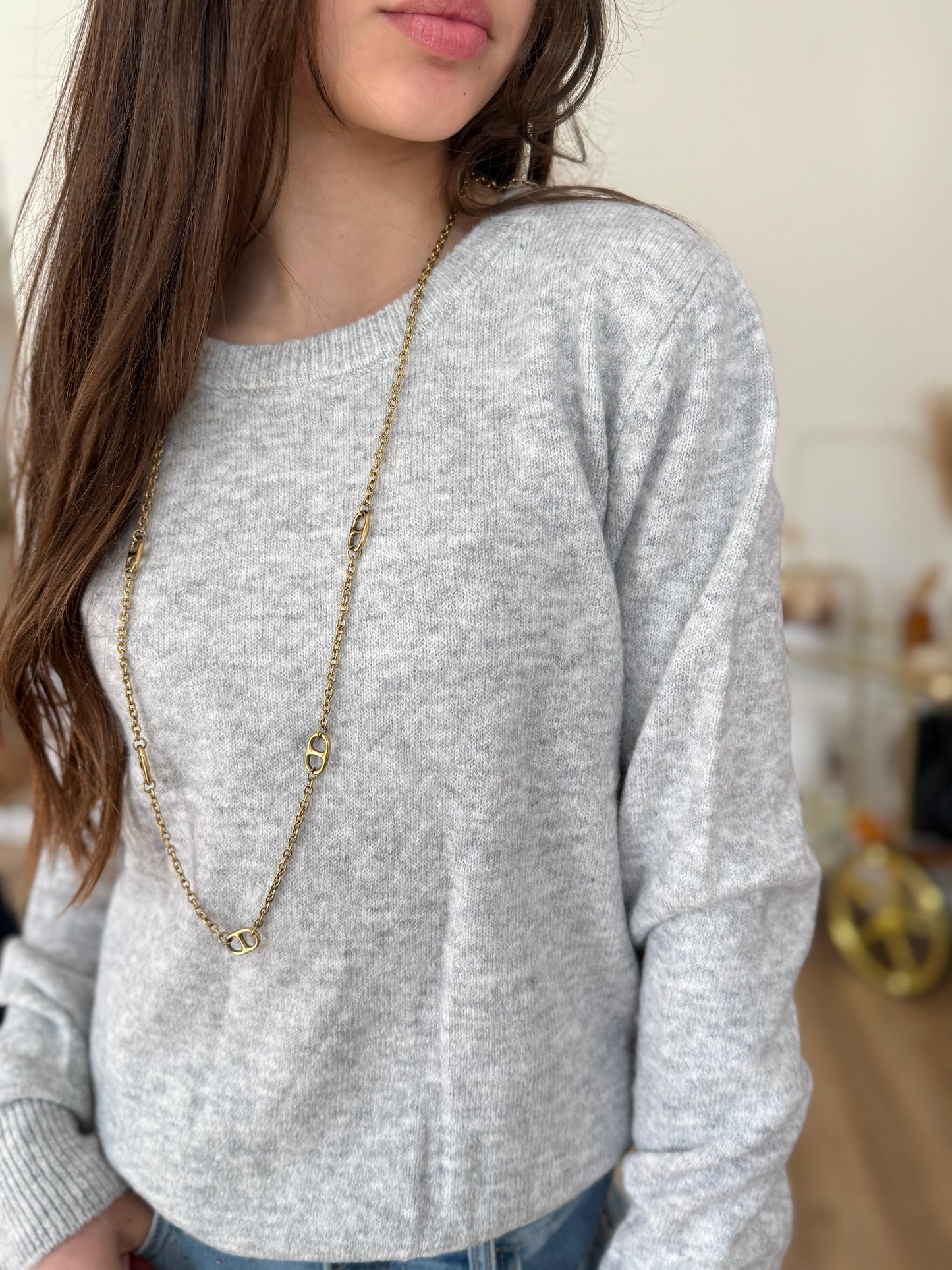 Pull gris
