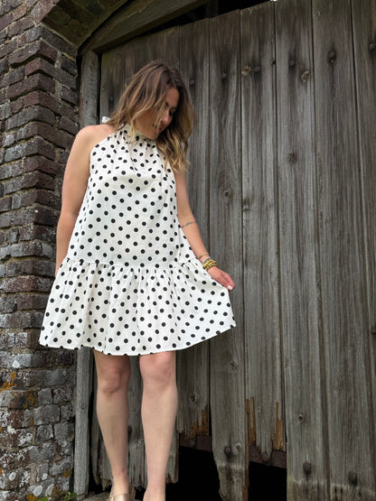 ROBE à pois
