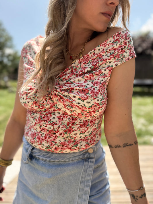 Top Liberty Fleuri