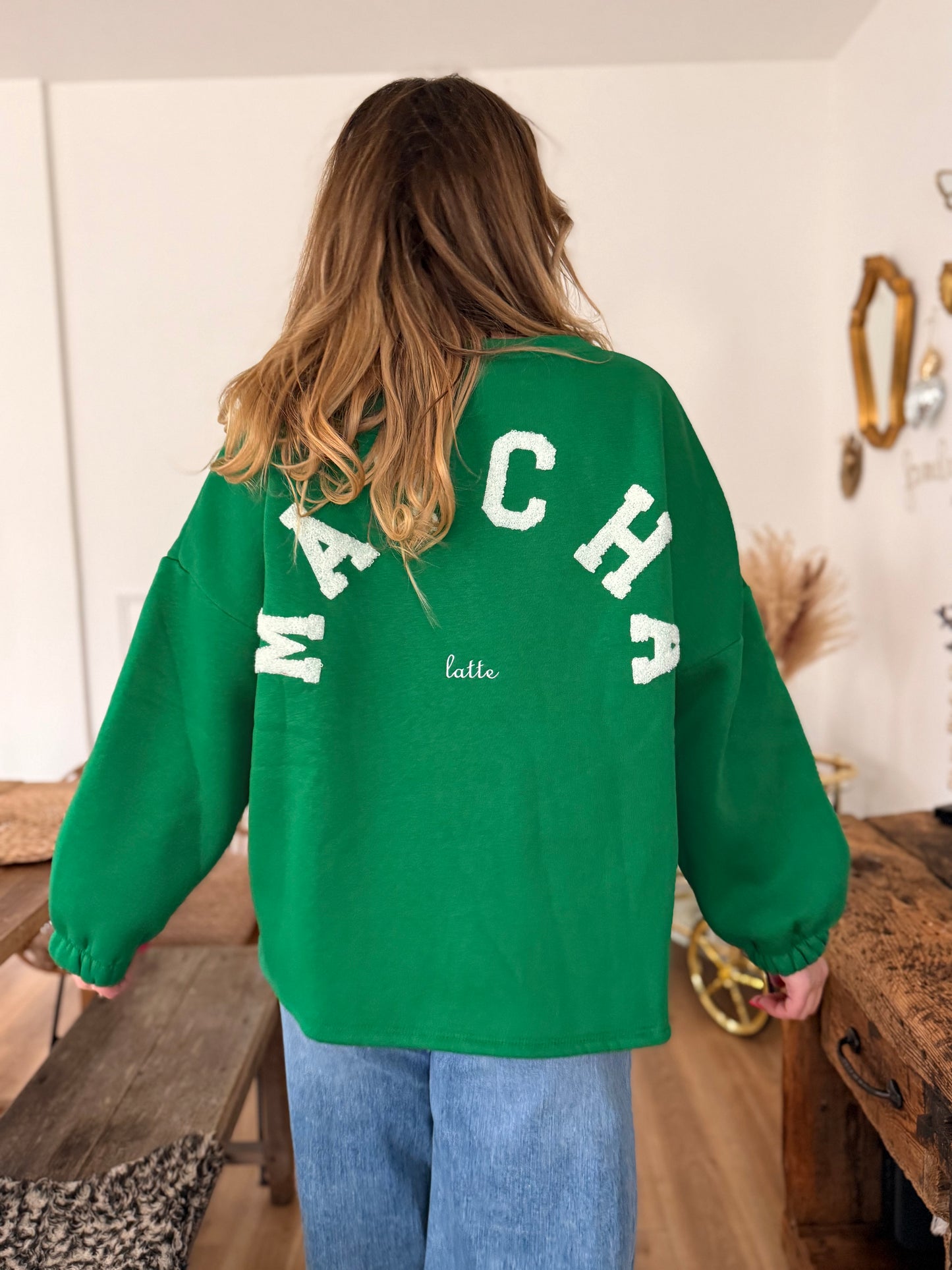 MATCHA - Sweat Vert