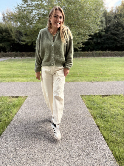 GILET LEOLA OLIVE