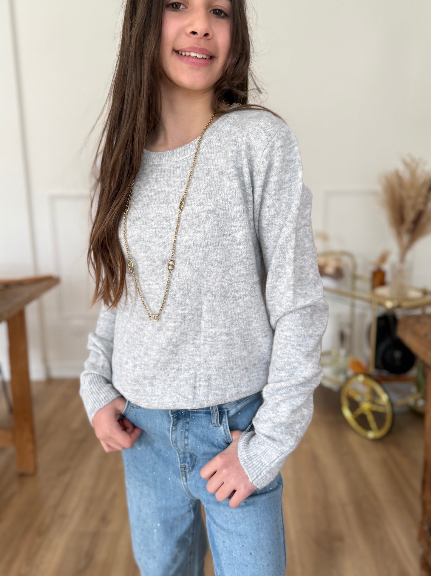 Pull gris