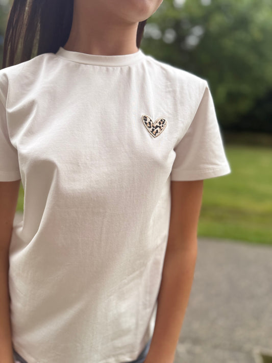T-shirt cœur