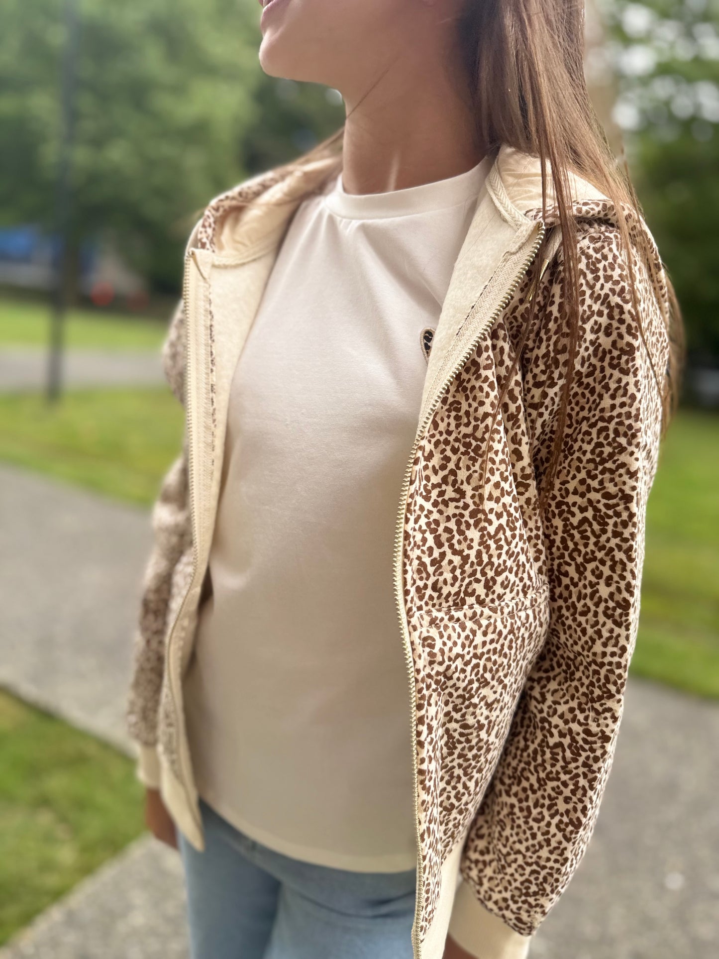 Gilet Léopard